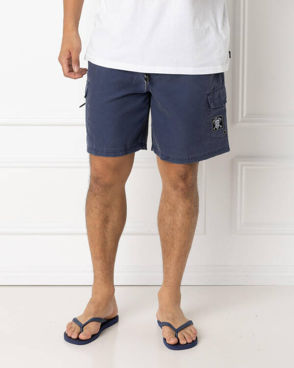 Oceanic Elastic Waist Shorts