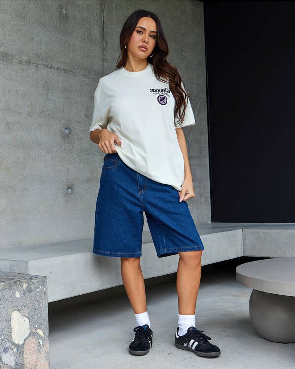 Denim Standard Shorts