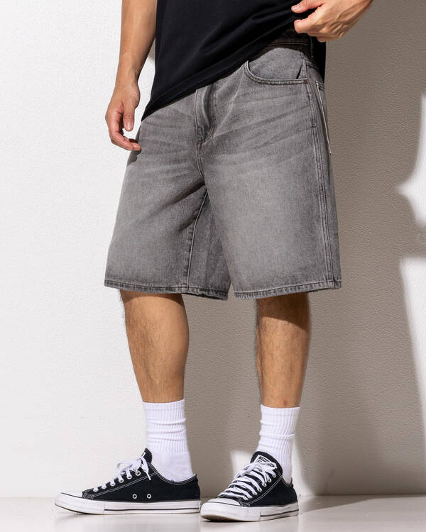 Steezy Relaxed Denim Shorts