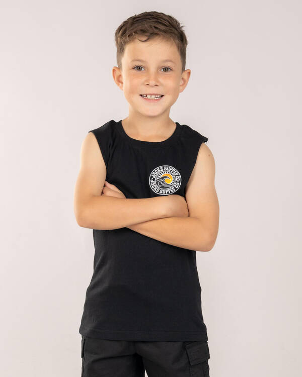 Toddlers' Rising Sun Muscle Tank