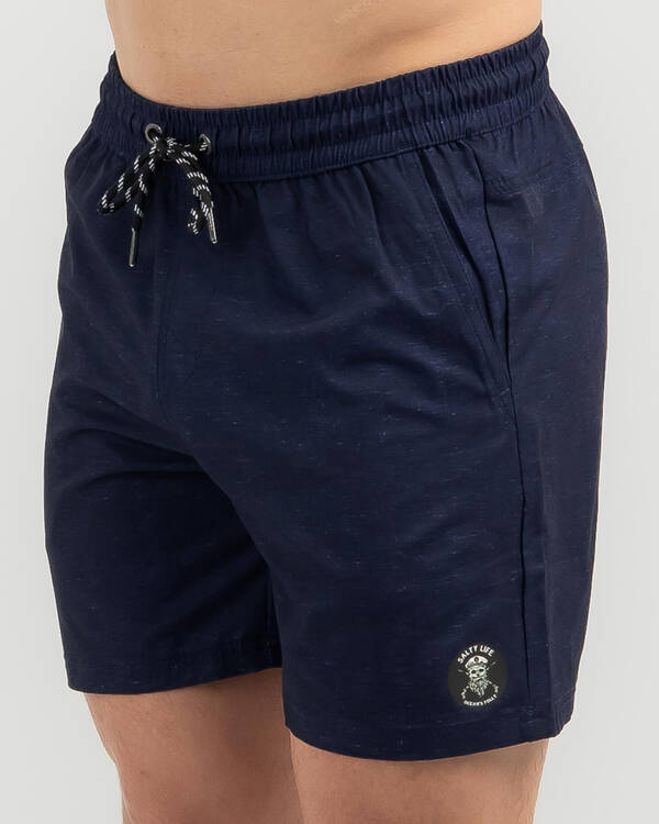 Formal Elastic Waist Shorts