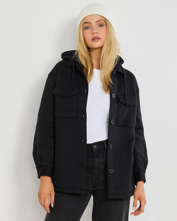 Claudia Hooded Shacket
