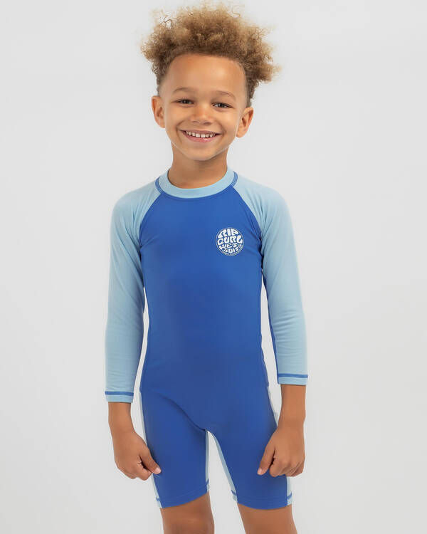 Toddlers' Icons UV Brushed Long Sleeve Surf Suit