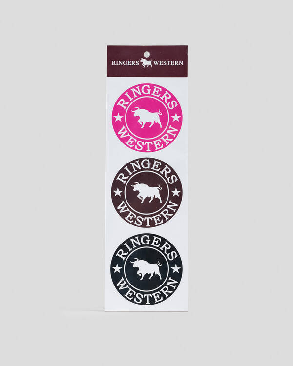 RW Small Round Stickers 3 Pack