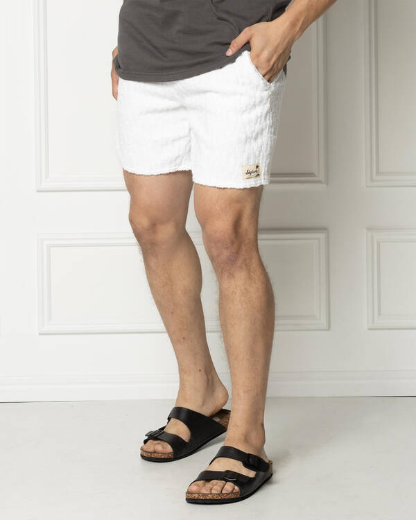Terry Elastic Waist Shorts