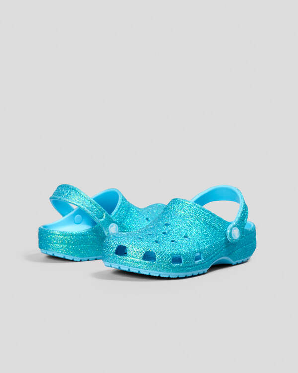 Kids' Classic Glitter Clogs