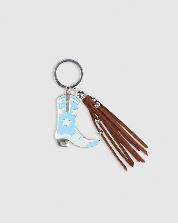 Cowgirl Boot Keyring
