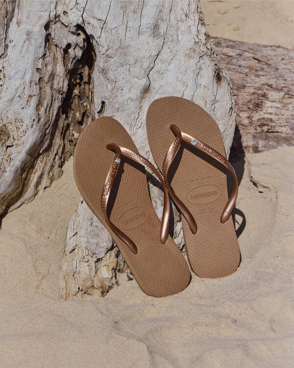 Slim Crystal Thongs