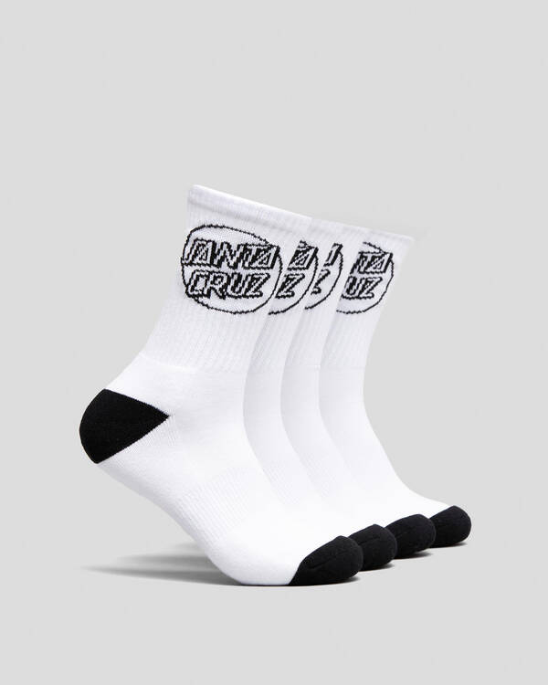 Opus Dot Crew Socks 4 Pack