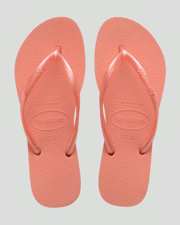 Slim Metallic Thongs