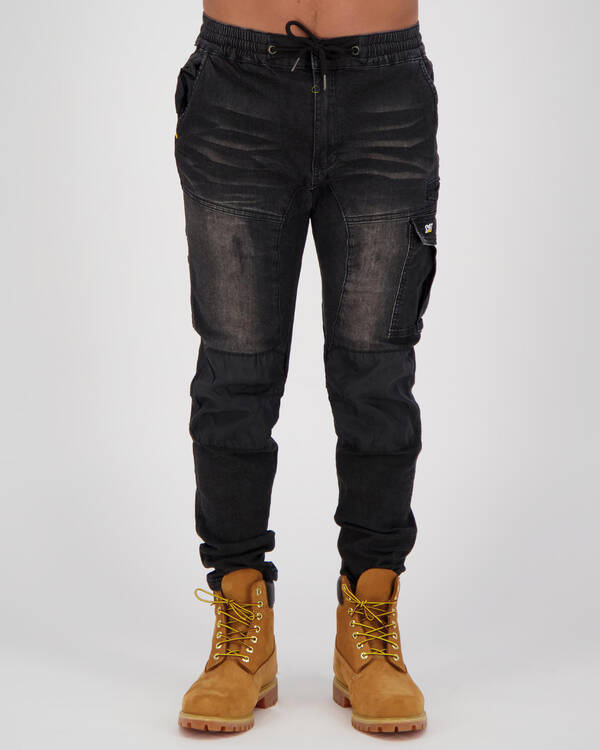 Dynamic Denim Pants