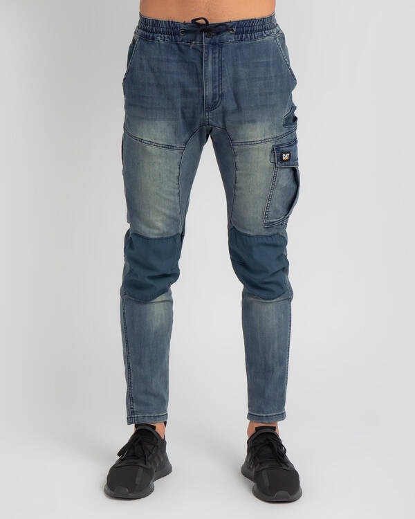 Dynamic Denim Pants