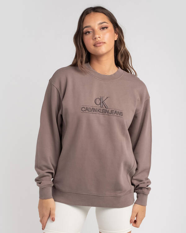 Embroidery Eco Wash Sweatshirt