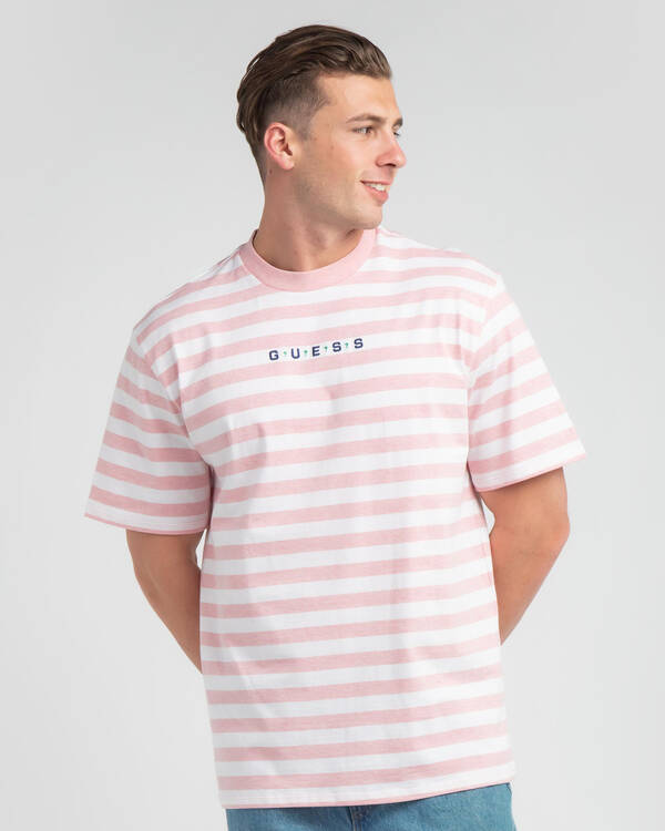 Go Logo Stripe T-Shirt