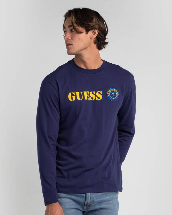 Stencil Logo Long Sleeve T-Shirt