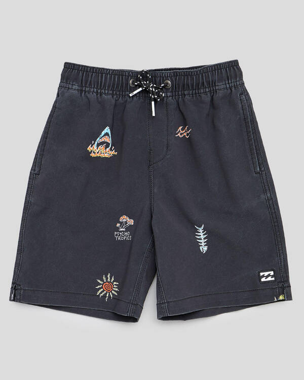 Groms' Sundays Layback Board Shorts