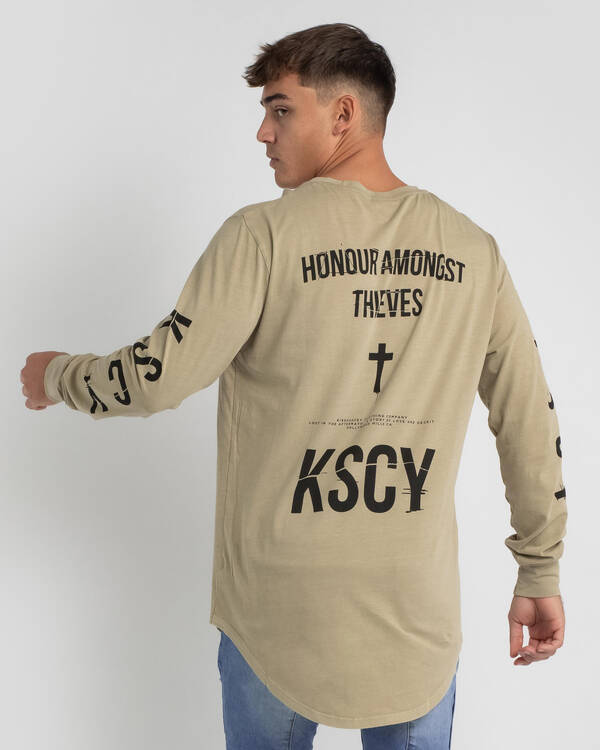 Code Cape Back Long Sleeve T-Shirt