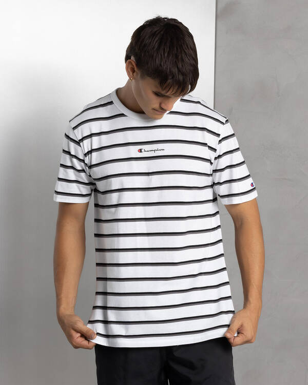 Logo Stripe T-Shirt