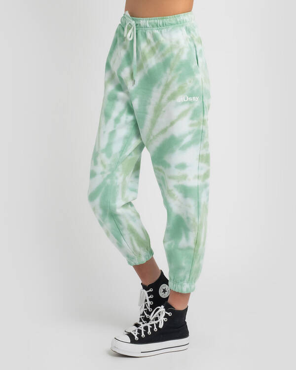 Warped Tie Dye Track Pants