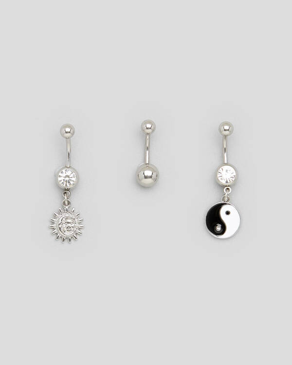Yin & Yang Belly Ring Pack