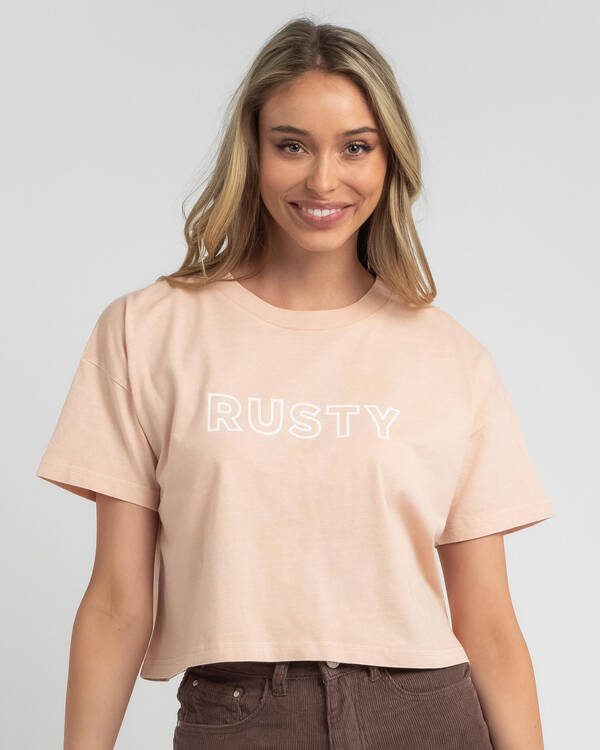 Essentials Snow Cropped T-Shirt
