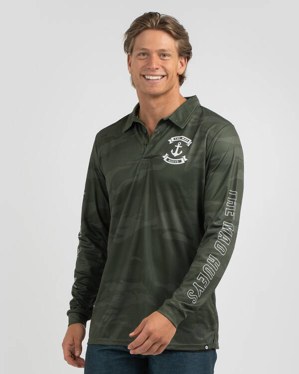 Wild Anchor Long Sleeve Fishing Jersey