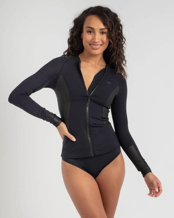 Mirage Ultimate Zip Through Long Sleeve Rash Vest