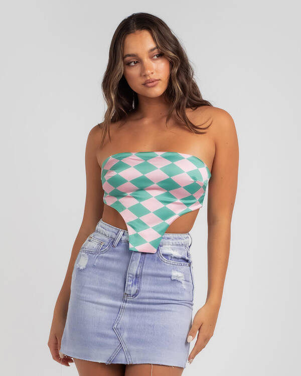 Diamond Tube Top