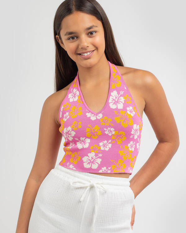 Lilo Knit Halter Top