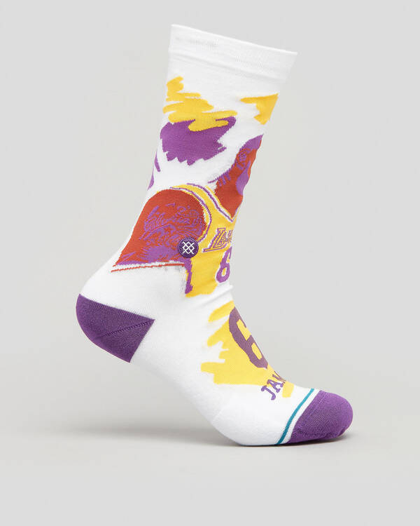Paint Lebron Socks