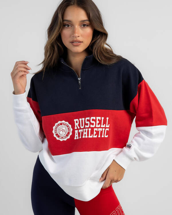 Tri Americana Zip Through Sweatshirt