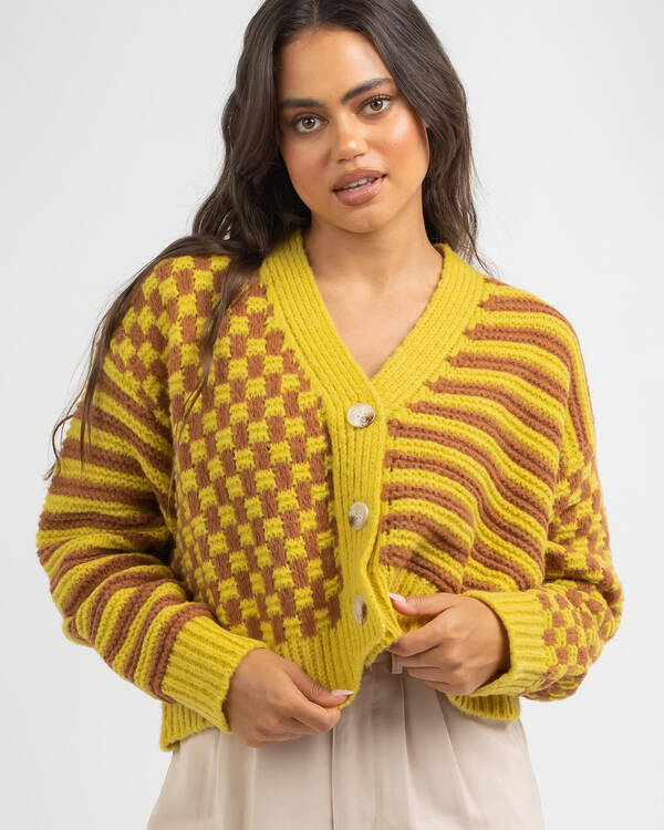 Crossed Wires Knit Cardigan