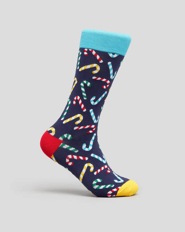 Candy Cane Socks