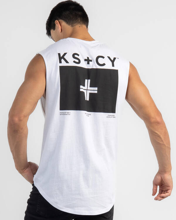 Disillusion Curved Muscle Tank