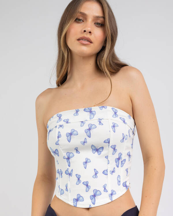 Future Nostalgia Corset Top