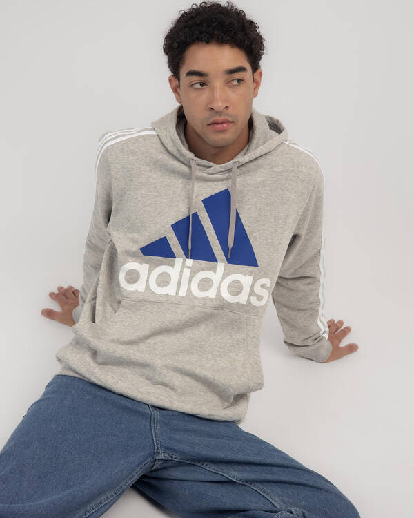 Big Logo 3 Stripe Hoodie