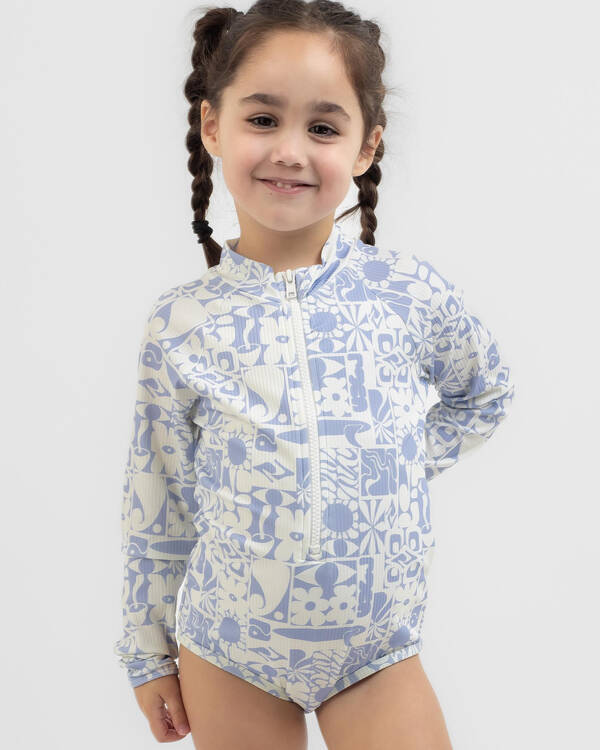 Toddlers' Sonic Bloom Long Sleeve Surfsuit