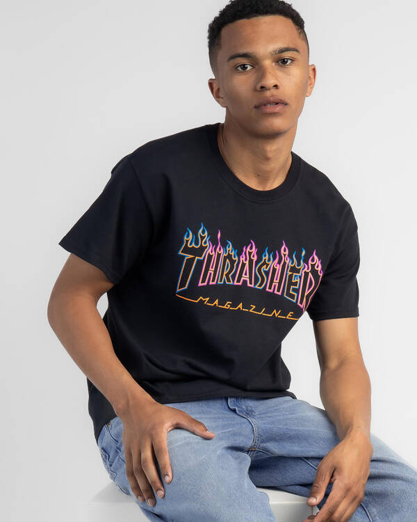 Double Flame Neon T-Shirt