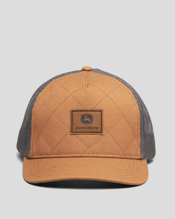 Quilted Foam-Backed Light Weight Cotton Canvas/Trucker Mesh