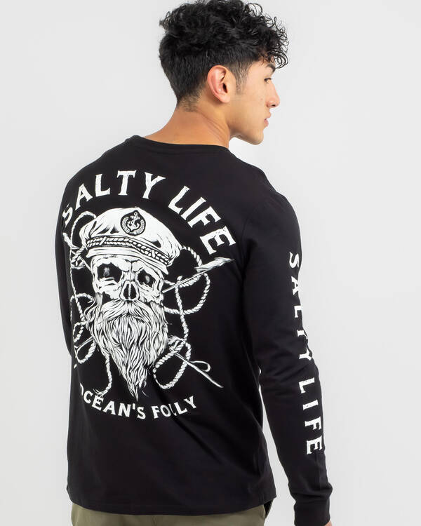 Black Beard Long Sleeve T-Shirt
