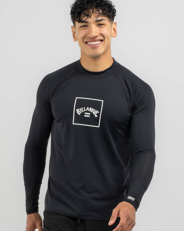 Boxed Arch Long Sleeve Wetshirt