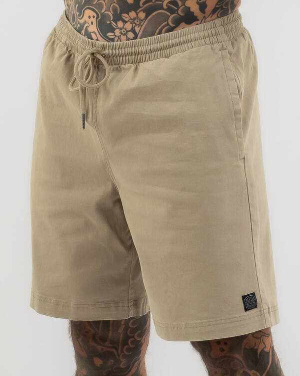 Zone Elastic Waist Shorts
