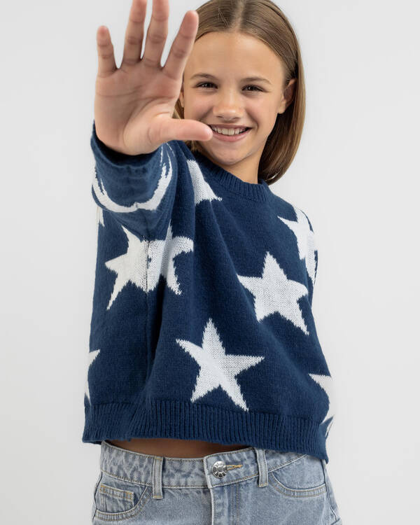 Cowboy Crew Neck Knit Jumper