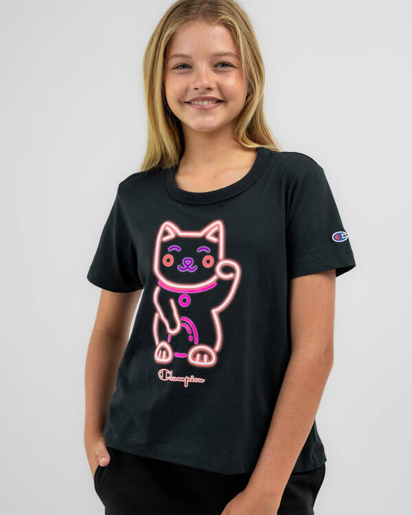 Champion Girls' Graphic Boxy T-Shirt