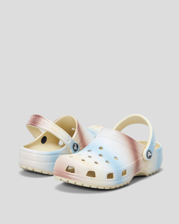 Classic Colour Dip Clogs Shoes
