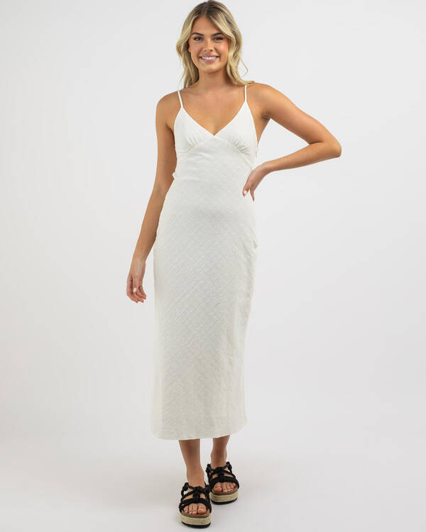 Briannah Bias Cut Midi Dress