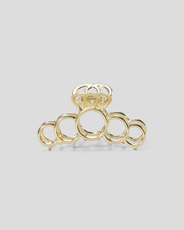 Rings Hair Claw Clip