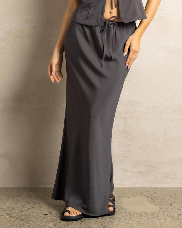 Emmi Cupro Maxi Skirt