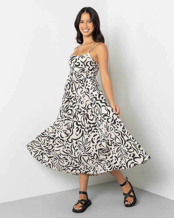 Island Heat Midi Dress