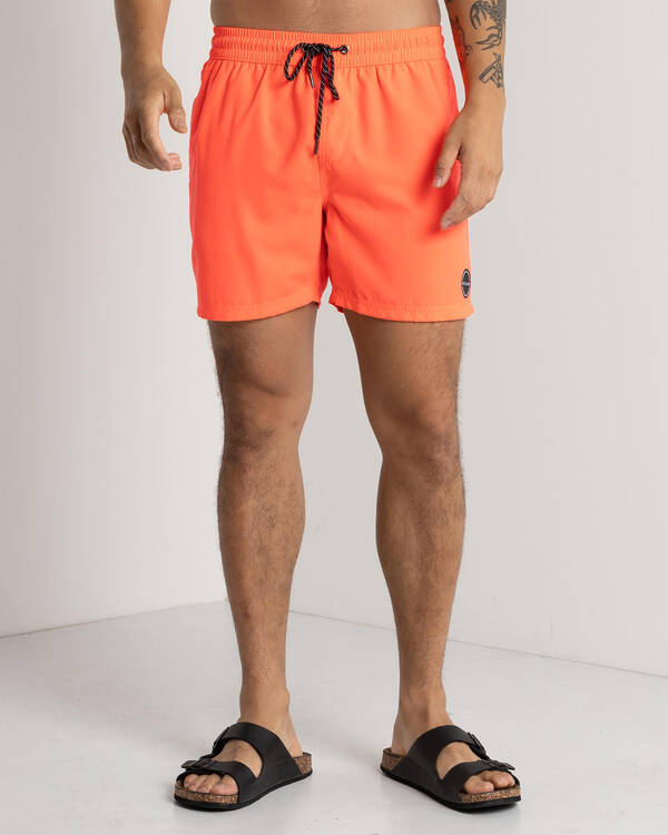 Vivid Elastic Waist Shorts